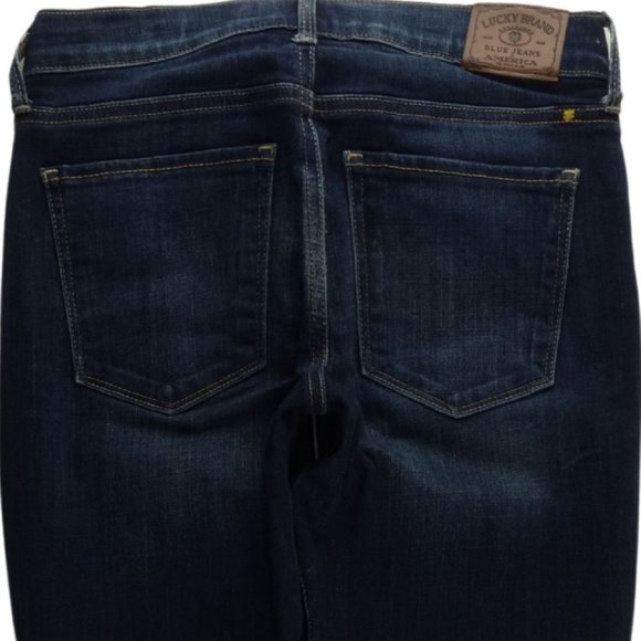 Lucky Brand Brooke Skinny Crop Capri Jeans 2 A885 - Picture 3 of 4